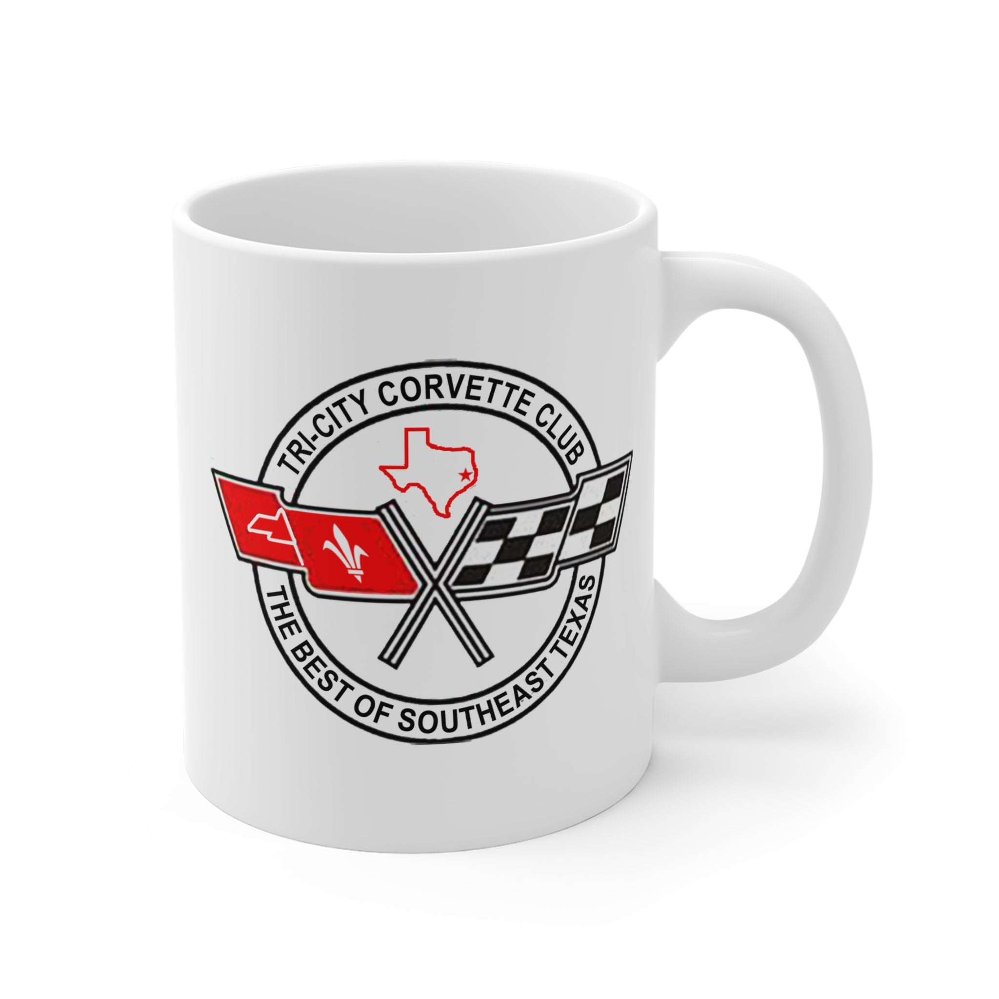 Tri-City Corvette Ceramic Mugs (11oz\15oz\20oz) - Vette1 - Corvette Clubs