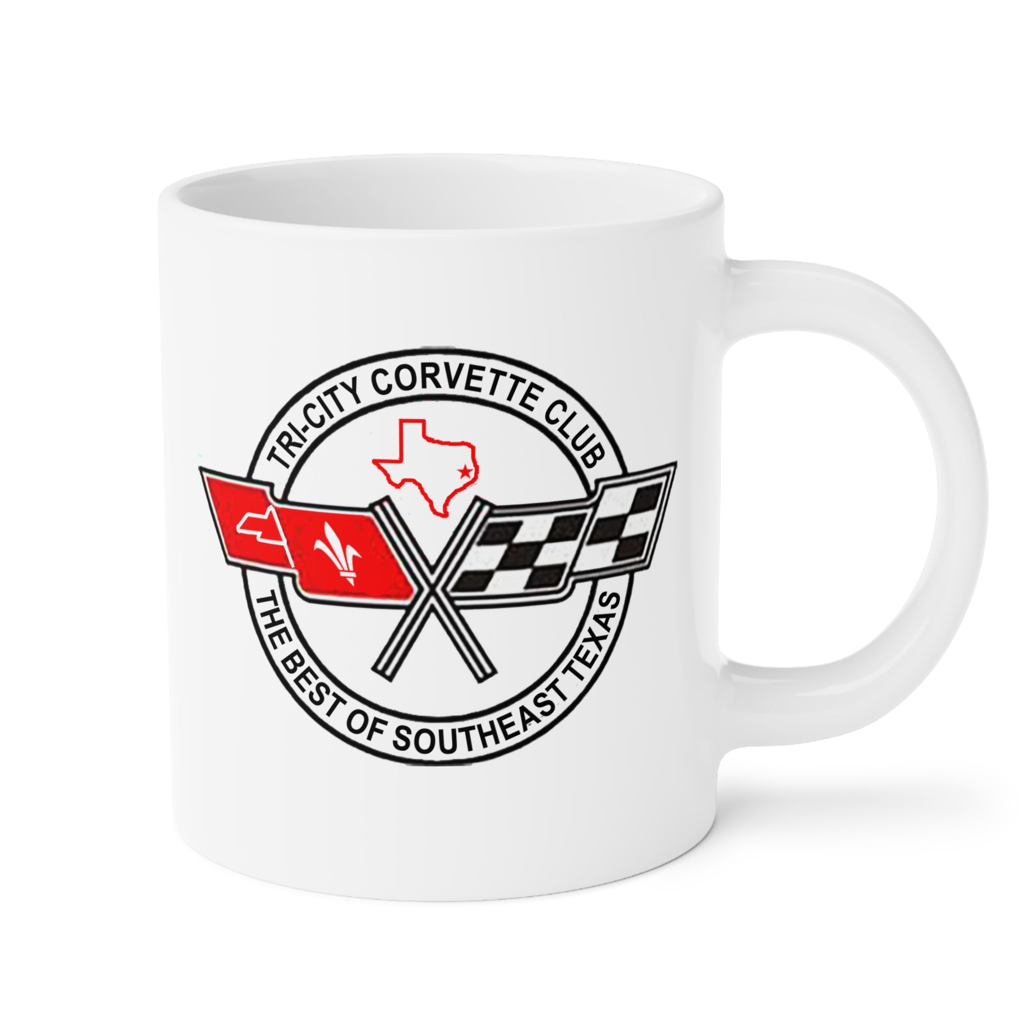 Tri-City Corvette Ceramic Mugs (11oz\15oz\20oz) - Vette1 - Corvette Clubs