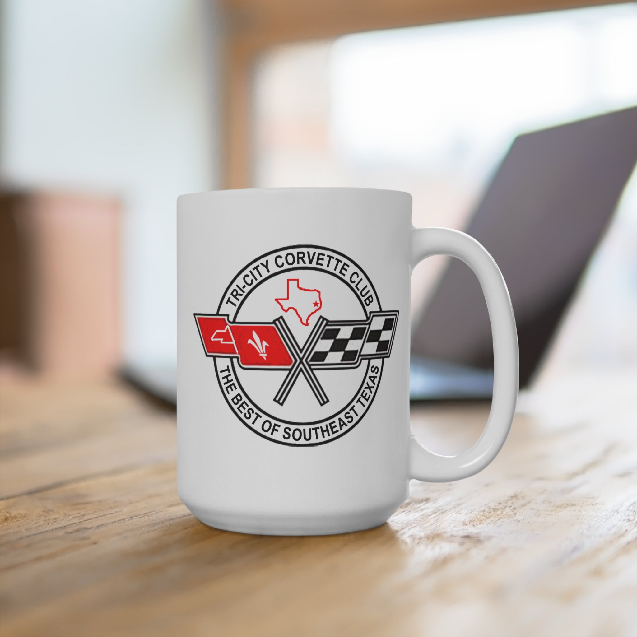 Tri-City Corvette Ceramic Mugs (11oz\15oz\20oz) - Vette1 - Corvette Clubs