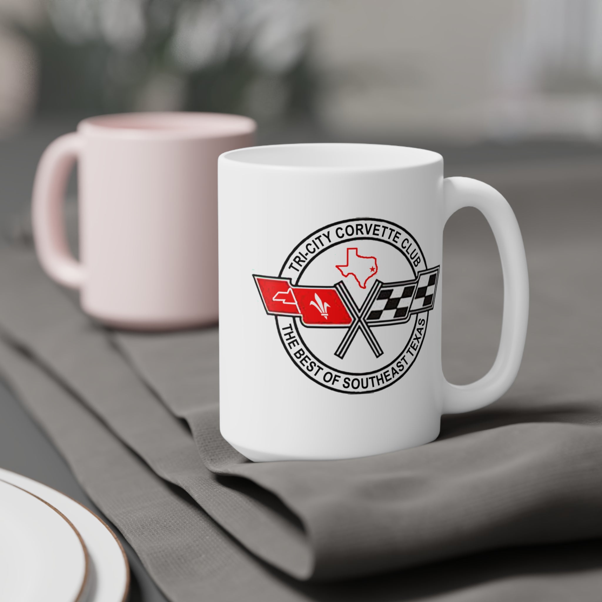 Tri-City Corvette Ceramic Mugs (11oz\15oz\20oz) - Vette1 - Corvette Clubs