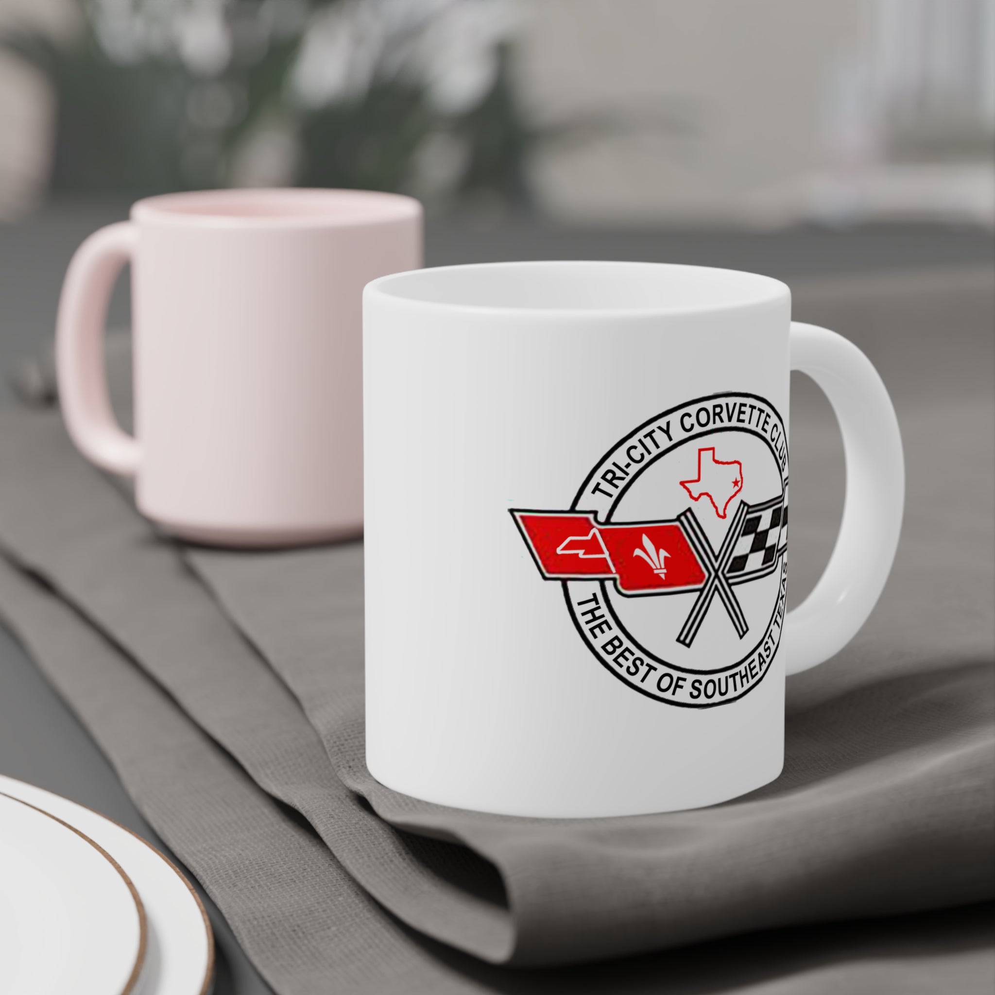 Tri-City Corvette Ceramic Mugs (11oz\15oz\20oz) - Vette1 - Corvette Clubs