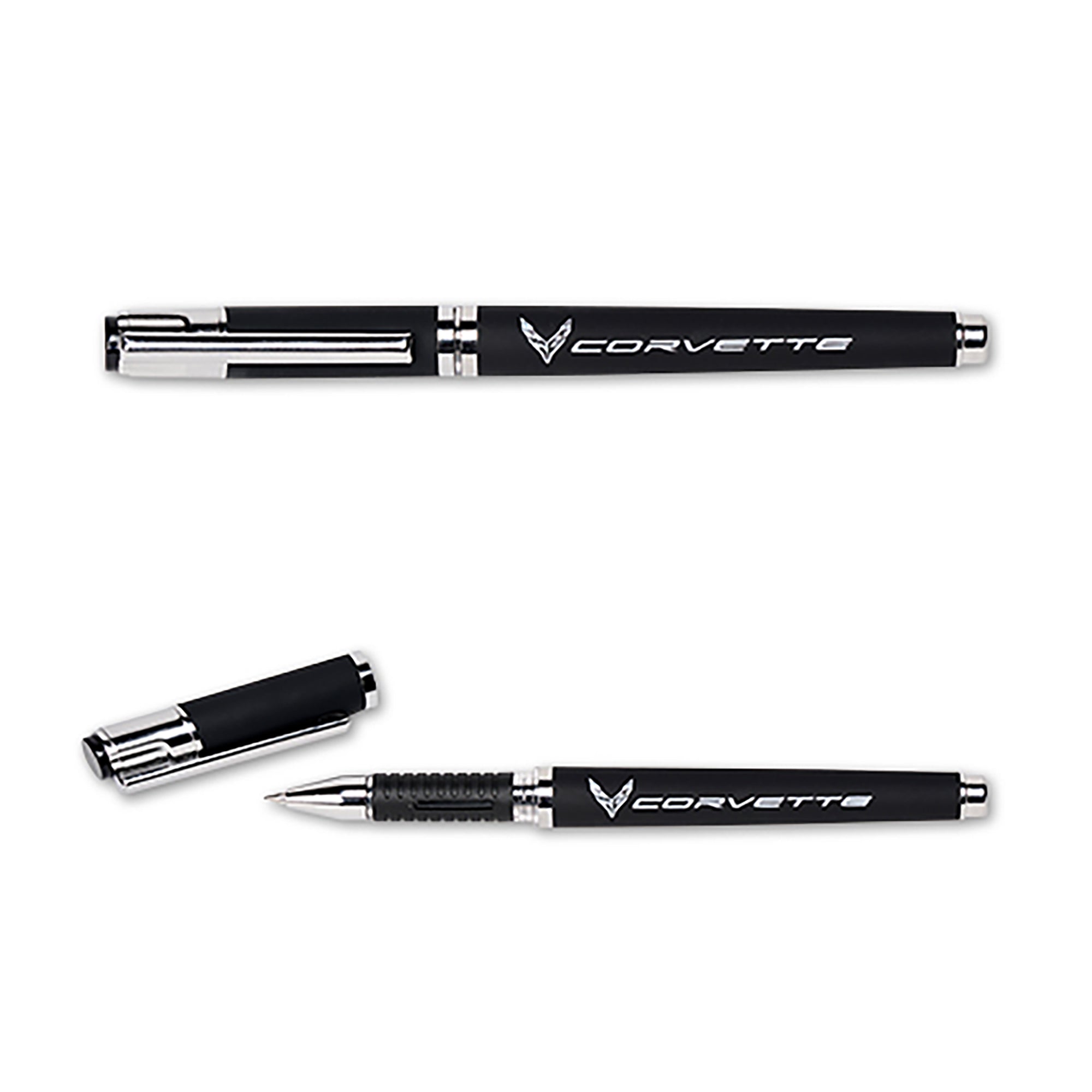 2020 Corvette Earl Gel Black Ink Pen - Vette1 - C8 Writing Instruments