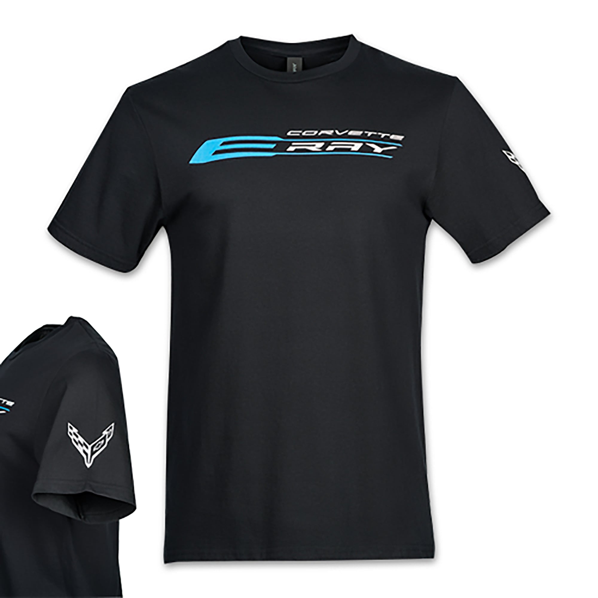 2024 Corvette E-Ray T-Shirt - Vette1 - C8 Men's T-Shirts E-Ray