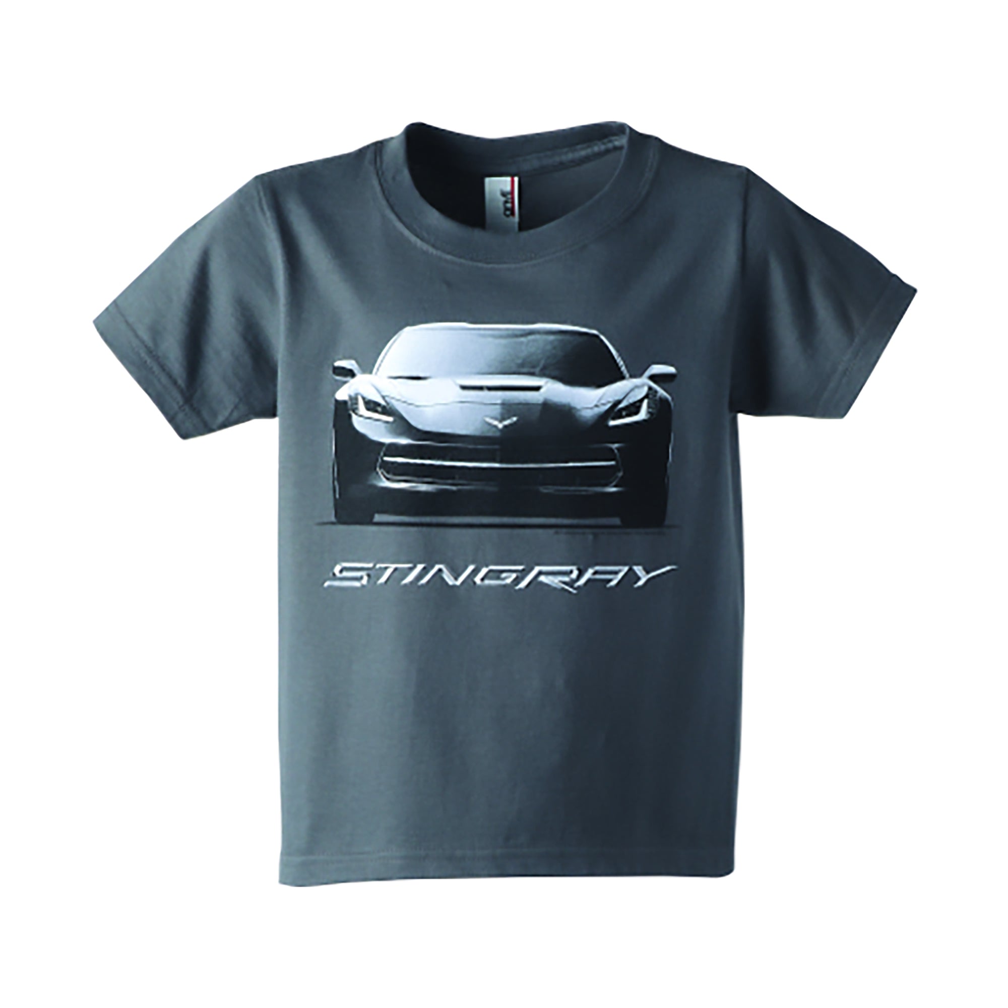 Kids Stingray Front View Tee - Vette1 - C7 Kid's Apparel