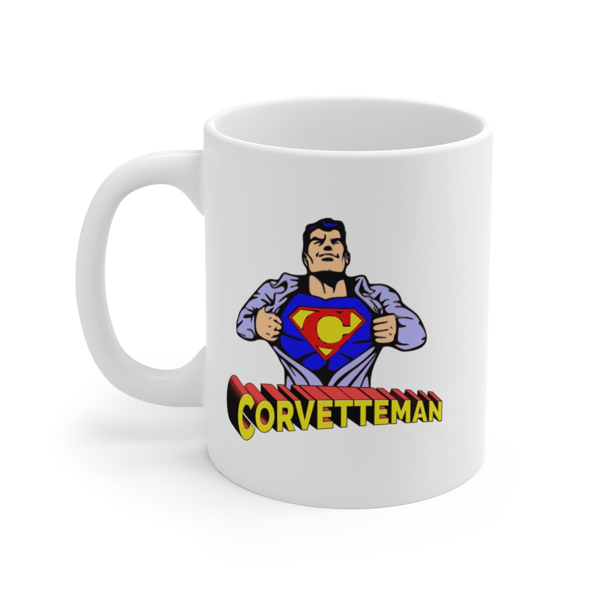 Corvetteman Coffee Mug 11oz, 15oz, 20oz - Vette1 - Misc. Coffee Mugs