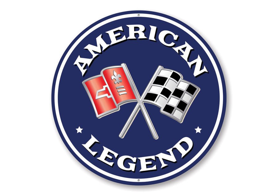 American Legend Sign - Vette1 - Misc. Metal Signs