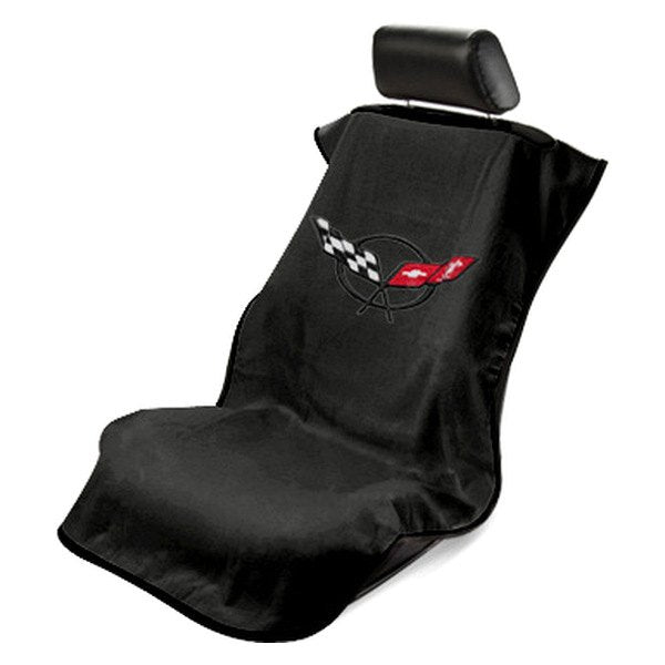 Seat Armour SA100COR5B Corvette C5 Black Seat Cover - Vette1 - C5 Seat Cover