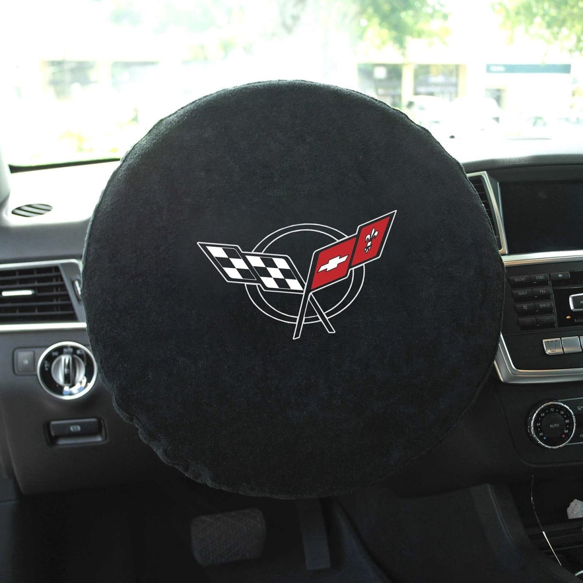 Seat Armour SWA100COR5 Steering Wheel Cover for Corvette C5 - Vette1 - C5 Steering Wheel Covers