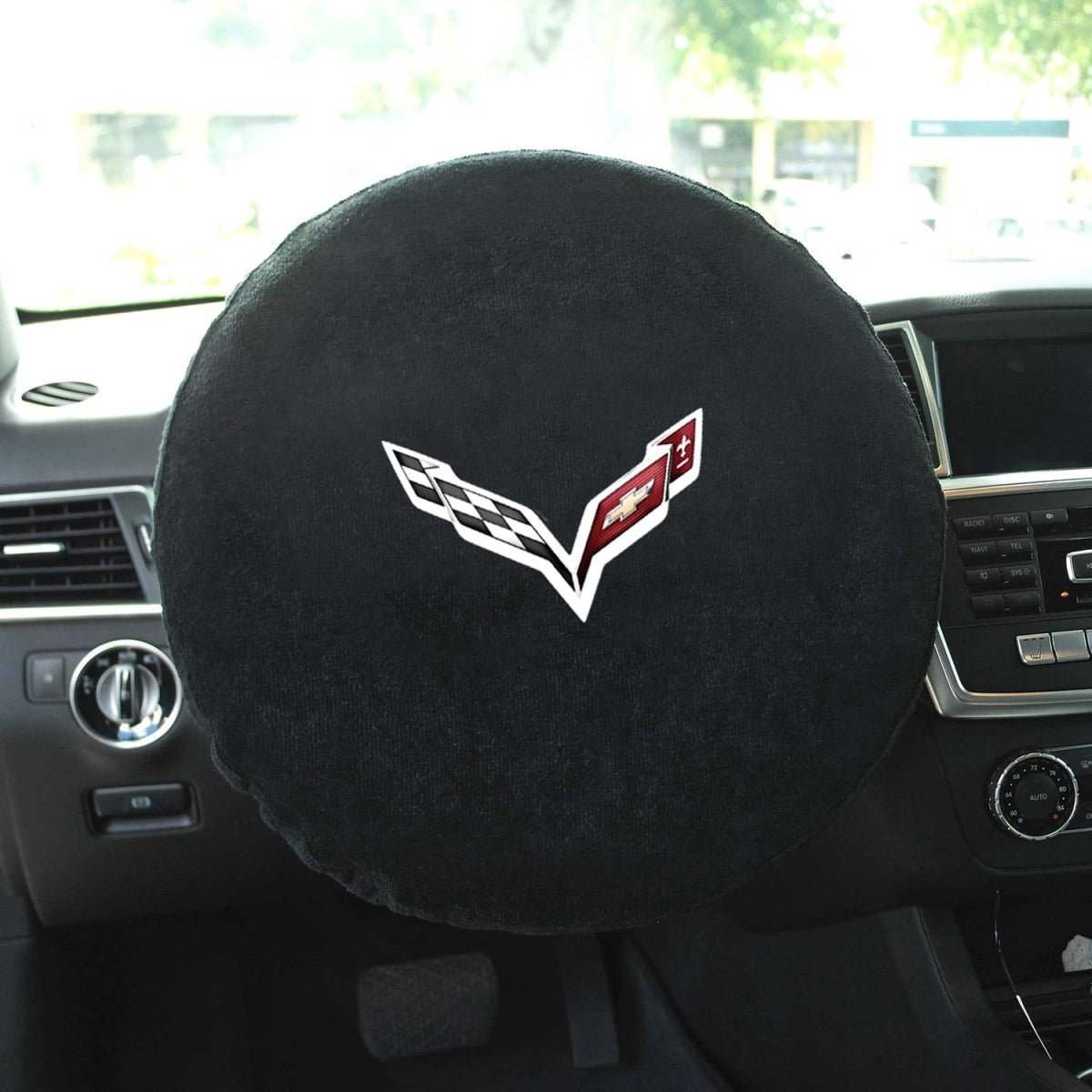 Seat Armour SWA100COR7 Steering Wheel Cover for Corvette C7 - Vette1 - C7 Steering Wheel covers