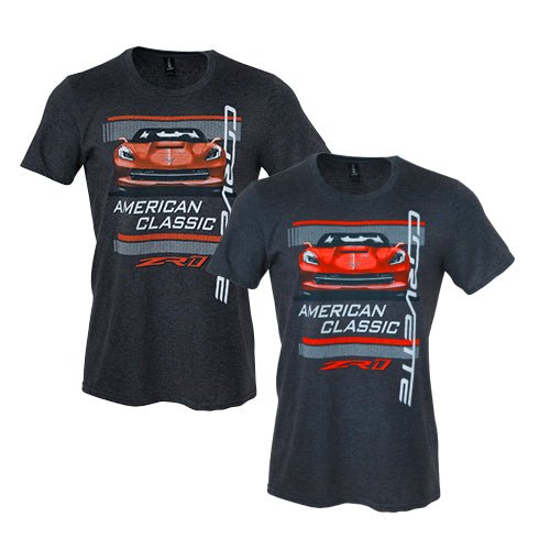 Corvette C7 ZR1 "American Classic" T-shirt - Vette1 - C7 Men's T-Shirts