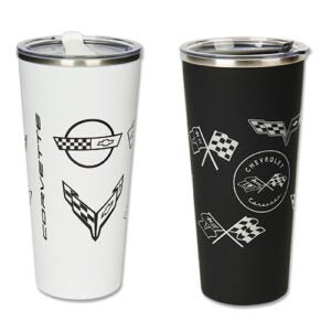 Corvette Generations Stainless Steel Tumbler - Vette1 - Misc. Travel Bottles