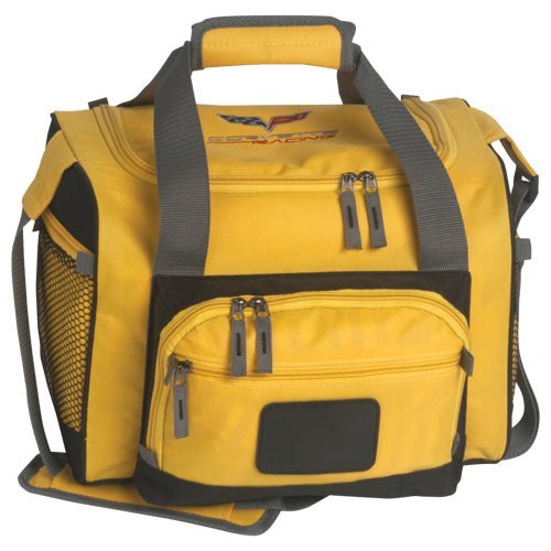 Corvette C6 Racing Cooler Bag - Yellow - Vette1 - C6 Coolers