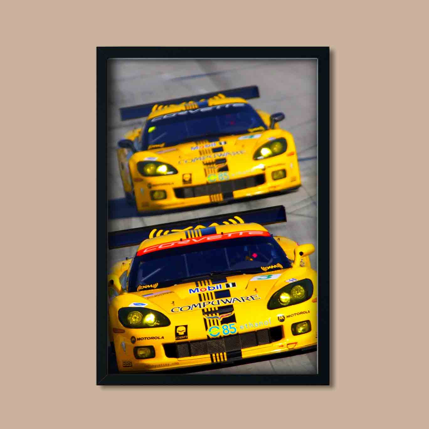 Corvette C6R Racing Poster Print - Vette1 - Wall Art