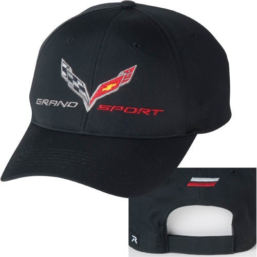 Corvette C7 Grand Sport Emblem Cap - Vette1 - C7 Hats & Caps