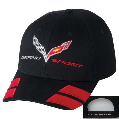 Corvette C7 Grand Sport Hash Marks Cap - Vette1 - C7 Hats & Caps