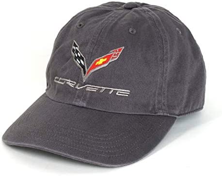 Corvette C7 Premium Garment Washed Cap - Vette1 - C7 Hats & Caps