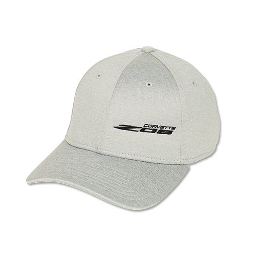 Corvette C8 Z06 Script Heathered Cap - Vette1 - C8 Hats & Caps