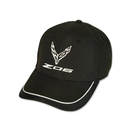 Corvette C8 Z06 Silver Accent Cap - Vette1 - C8 Hats & Caps