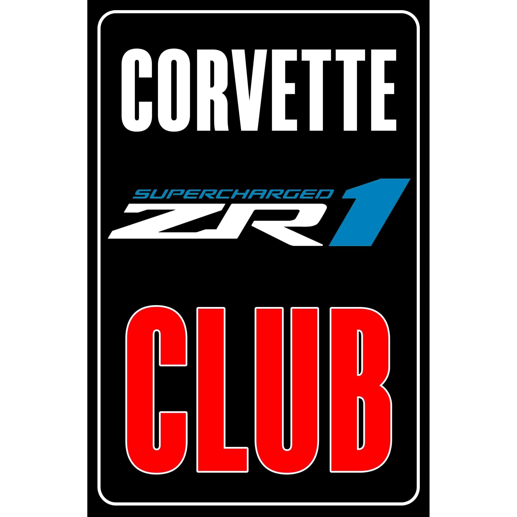 Corvette Club Metal Signs - 8 Different Logos - Vette1 - C5 Signs
