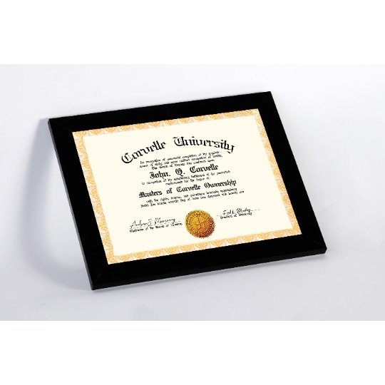Get Your Diploma from THE Corvette University - This is a Great Gift for Dads or for the other Corvette Lover in Your Life - Vette1 - Corvette University