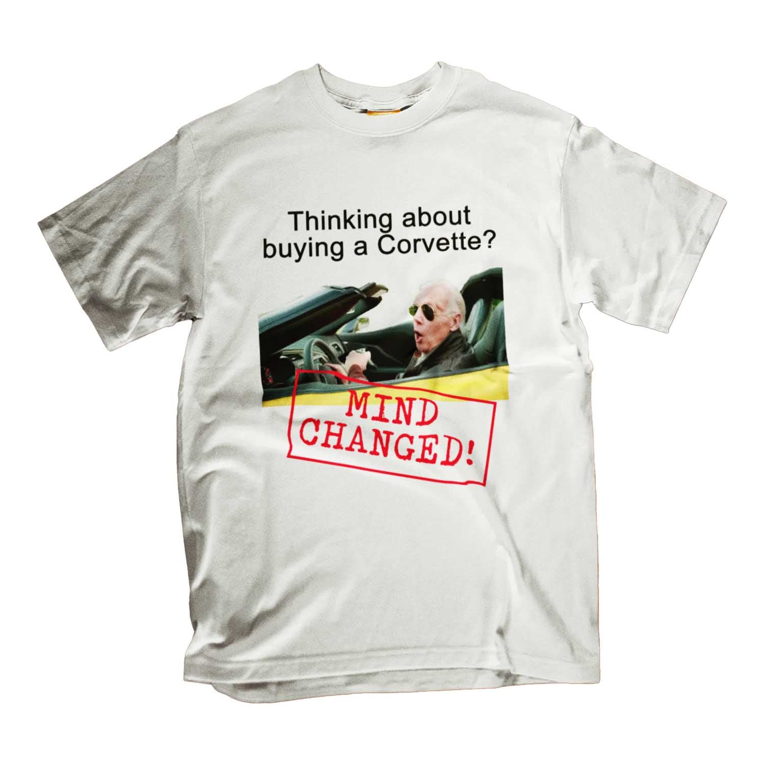 Joe Biden Anti-Corvette T-Shirt, Great Gift for Dad - Vette1 - Misc. Men's T-Shirts