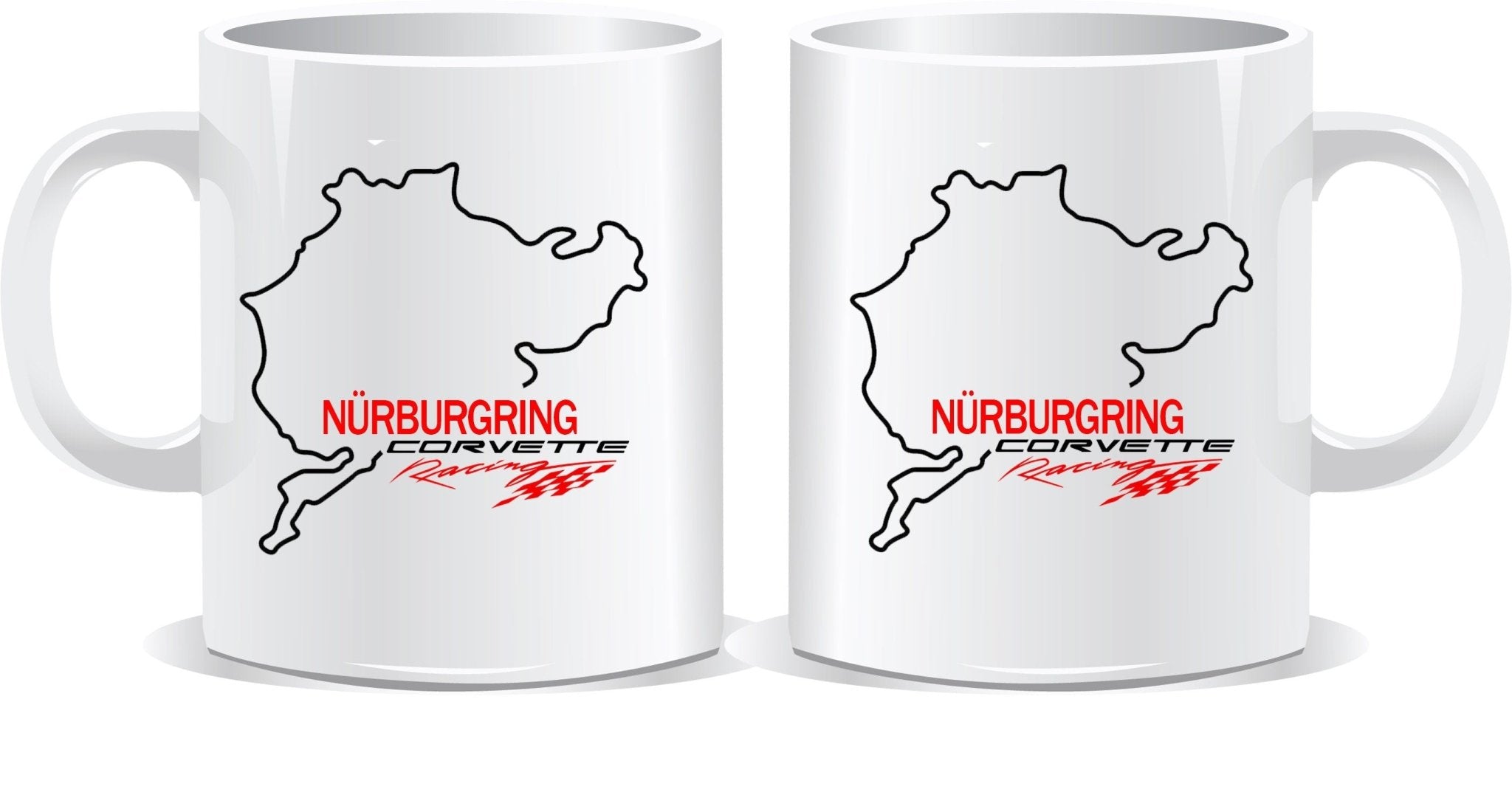 Nurburgring Corvette Racing Logo Coffee Mug - Vette1 -