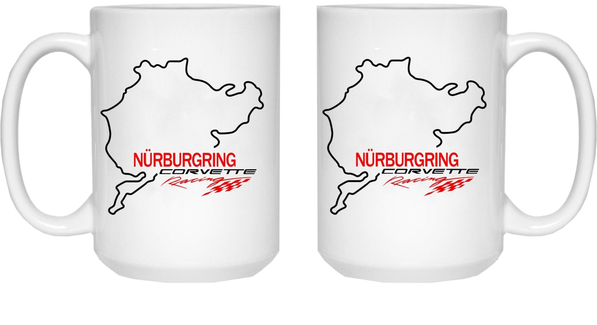 Nurburgring Corvette Racing Logo Coffee Mug - Vette1 -