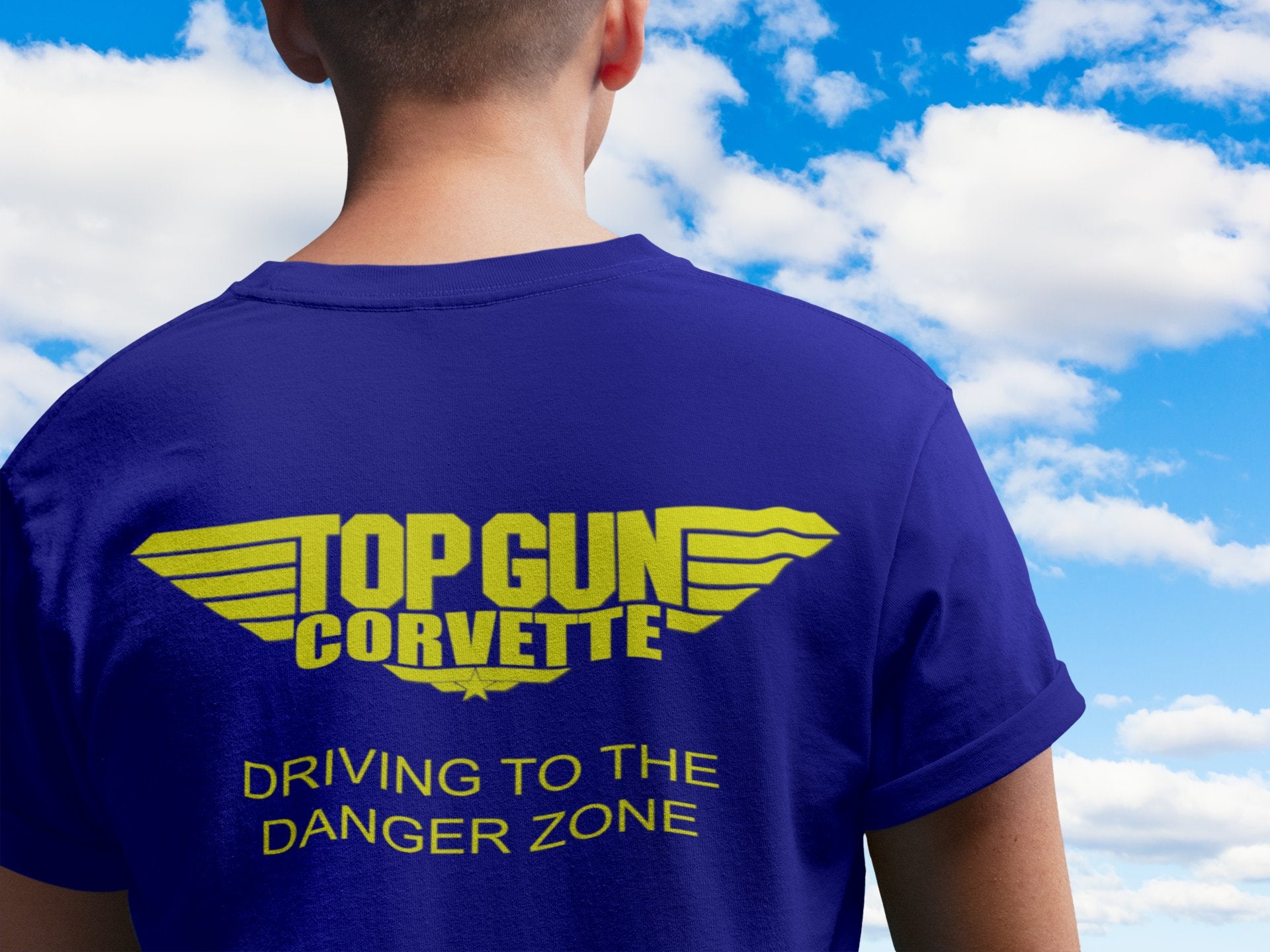 Top Gun Corvette Unisex Jersey Short Sleeve Tee - Vette1 - Misc. Men's T-Shirts